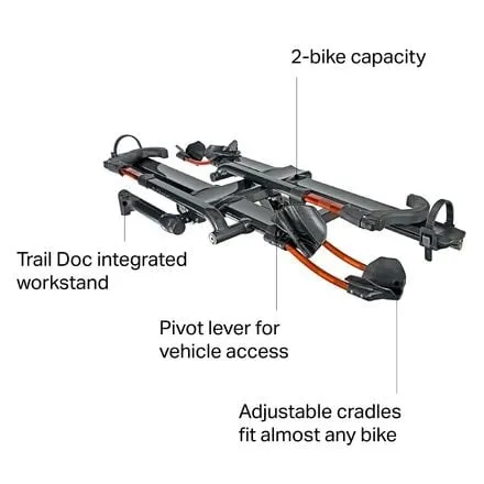 Bicycle trailer NV 2.0 Kuat, Gray Metallic