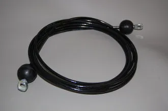 CABLE FOR MJFCO FIXED CROSSOVER TOWER, LIFE FITNESS 214-1/2"