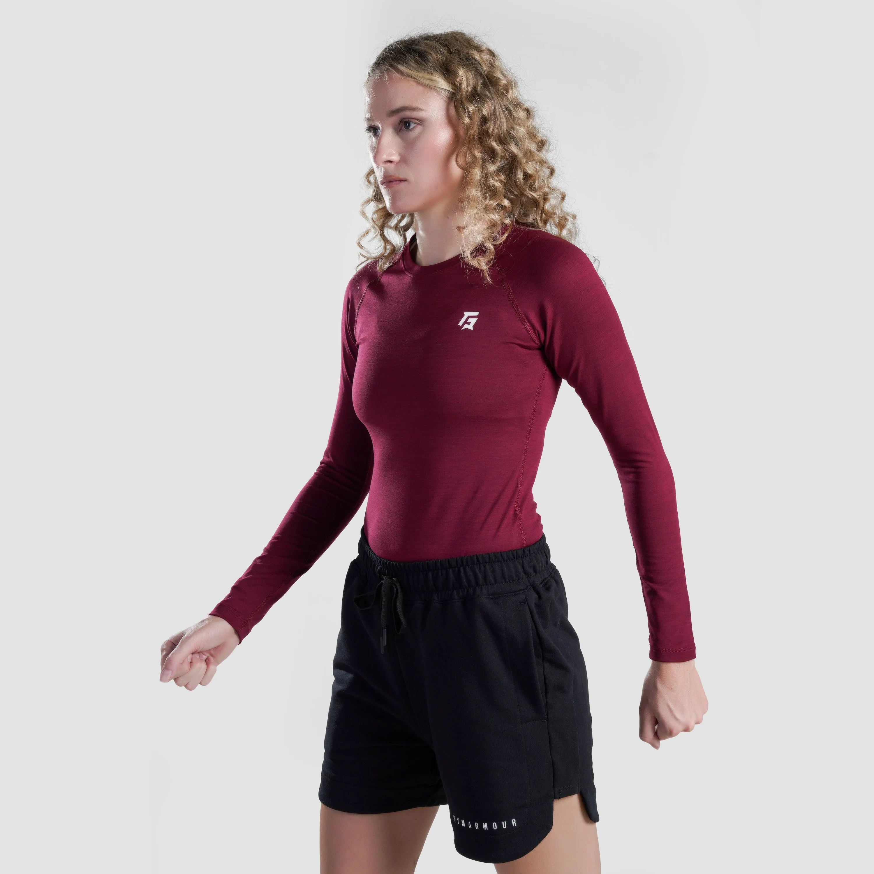 GA Flex Compression Full Sleeves (Maroon)