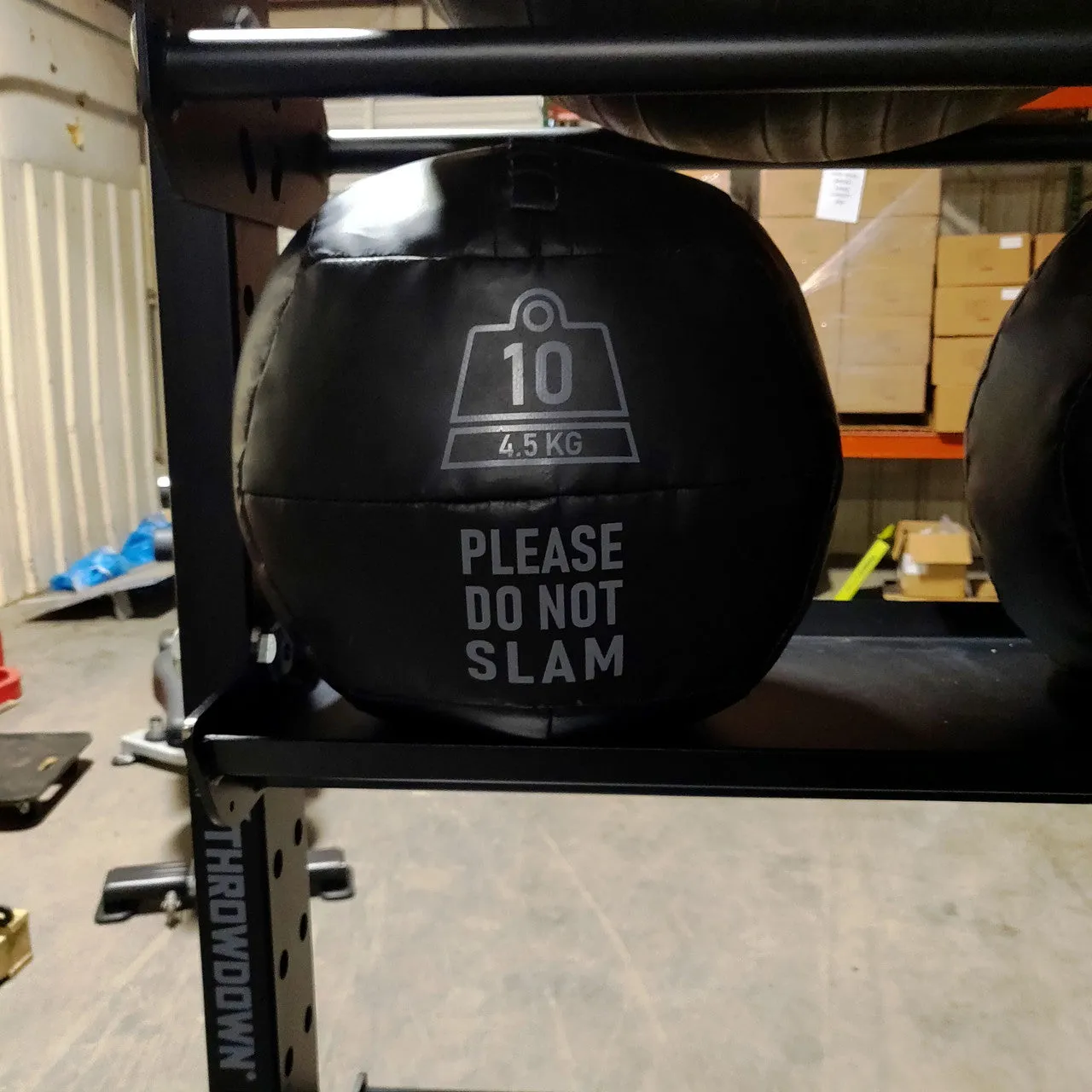 Throwdown Storage Unit (Bolt-Down) for Medicine Balls, Dumbbells, and MORE!
